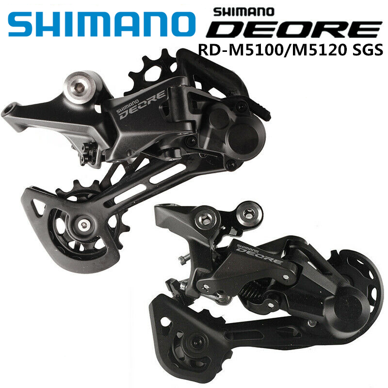 Shimano Deore M5100 M5120 SGS  - Rear Derailleur Shadow recension och pris