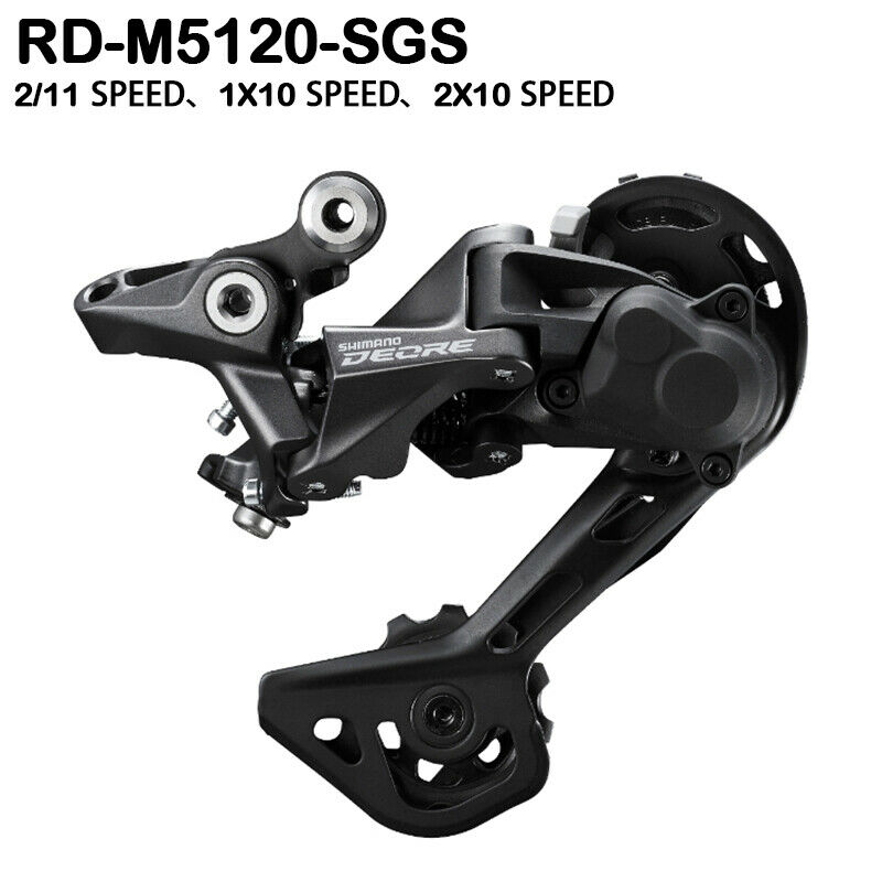 Shimano Deore M5100 M5120 SGS  - Rear Derailleur Shadow recension och pris