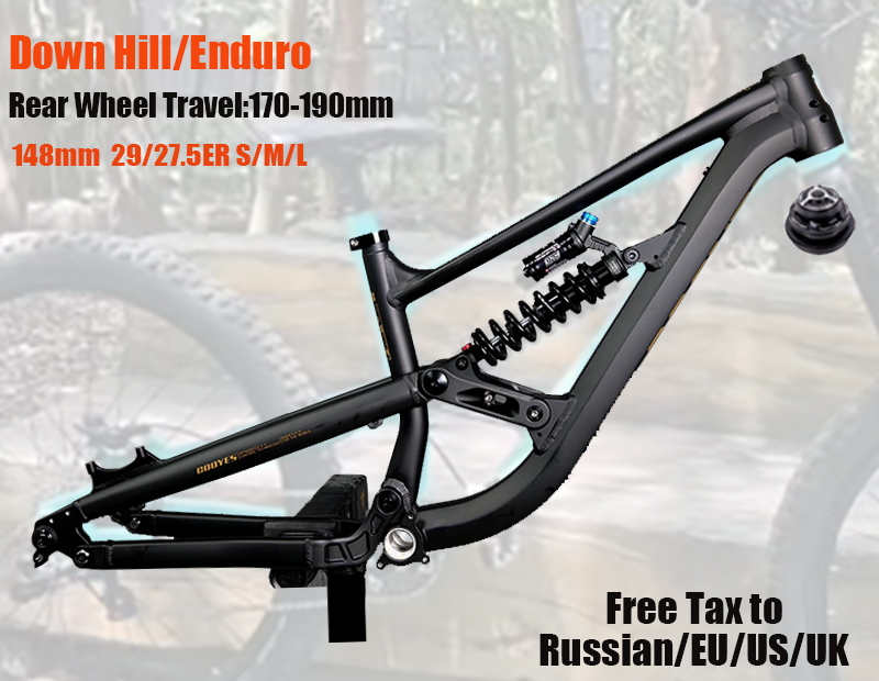 Full Suspension Frame Enduro A - Mountain Biking Uk recension och pris