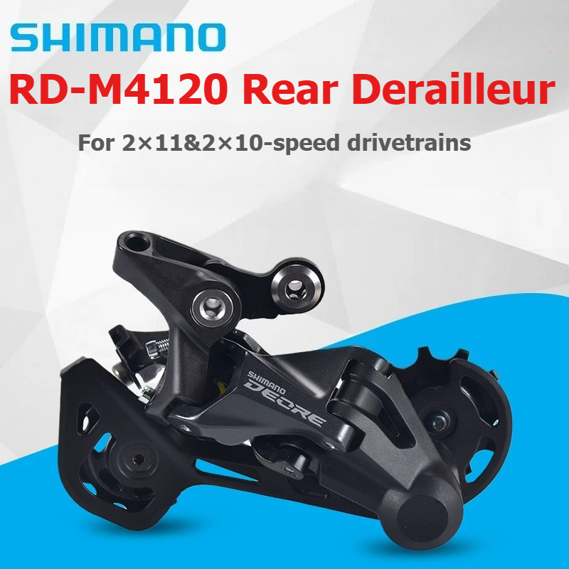 SHIMANO DEORE RD M4100 M4120 R - Rear Derailleur Shadow recension och pris