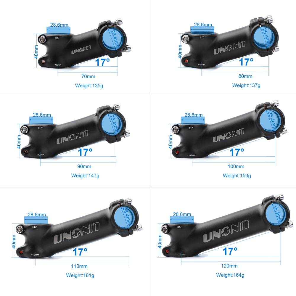 UNO 25.4mm Stem Mtb Bicycle Ha - Handlebar Riser Stem recension och pris