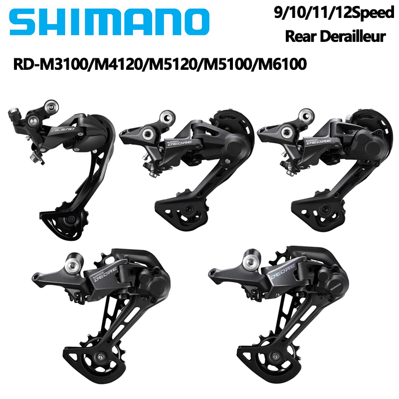 Shimano DEORE M5120 M4120 M310 - Rear Derailleur Shadow recension och pris