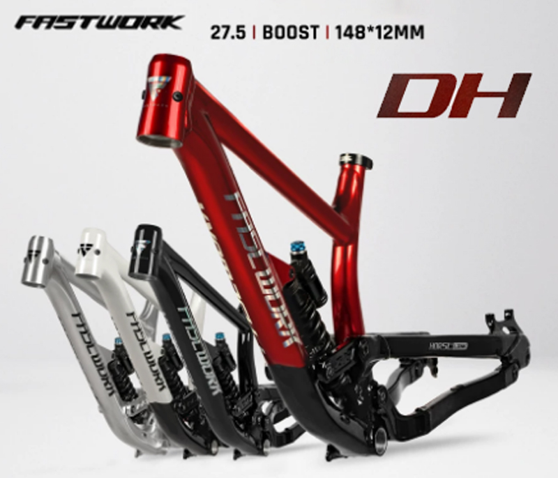 Full Suspension Frame DH Alumi - Mountain Biking Uk recension och pris